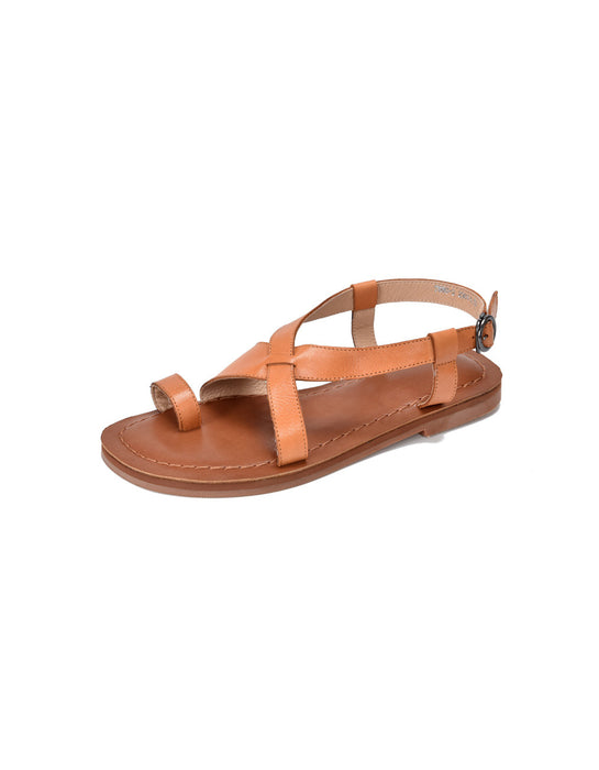 Summer Strappy Flat Singback Sandals
