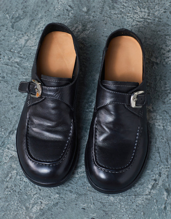 British style Handmade Monk Strap Loafers