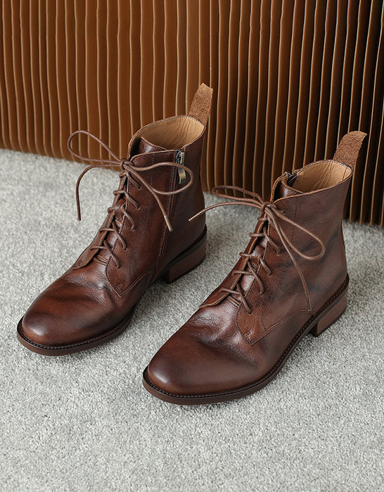 Winter Retro Handsome Short Boots 34-43 | Gift Shoes