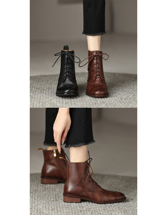 Winter Retro Handsome Short Boots 34-43 | Gift Shoes