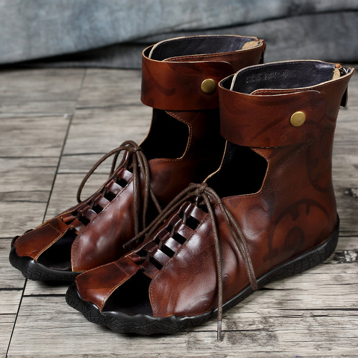 Handmade Summer Rome Style Sandals Boots