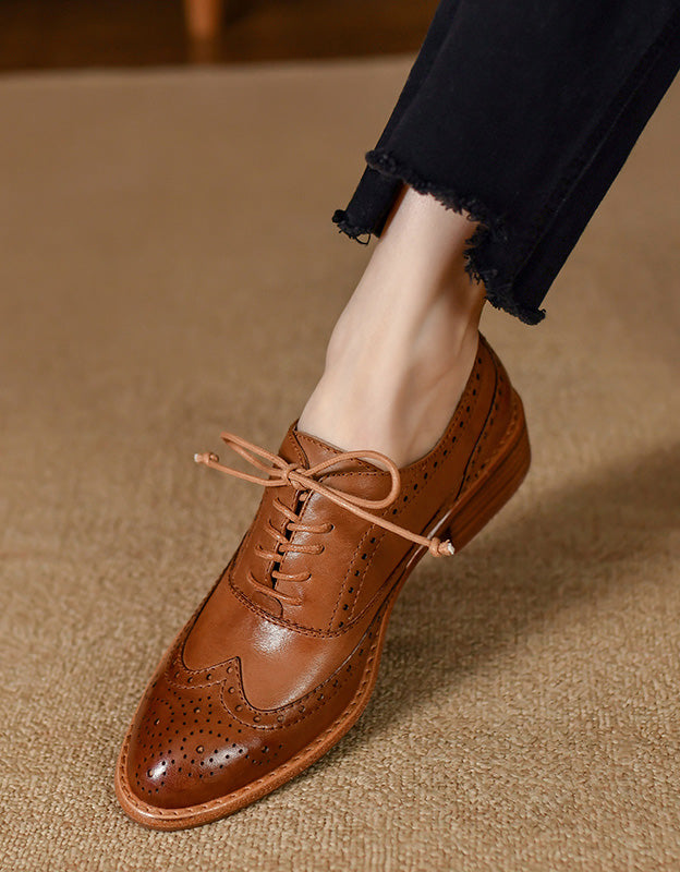 Oxford style fashion shoes